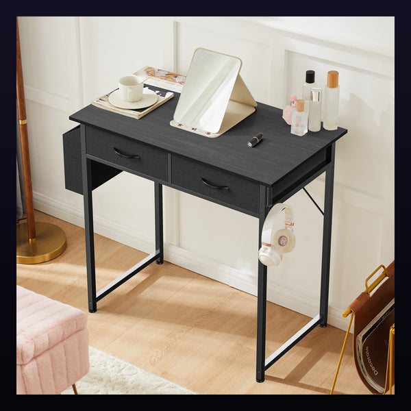 Computer Desk with Storage Drawer, 32 or 48 Inch Small Home Office Writing Desk for Gaming Setup, Study and Bedroom