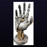 Mechanical Robot Hand Controller and Headphone Holder