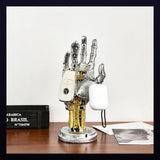 Mechanical Robot Hand Controller and Headphone Holder