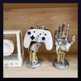 Mechanical Robot Hand Controller and Headphone Holder